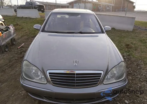 2003 Mercedes-Benz S 430 from USA, damaged, VIN WDBNG70J63A356517
